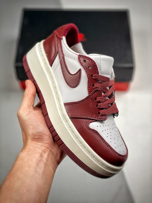 Air Jordan 1 Elevate Low Blanco/Rojo Team-Vela DH7004-161