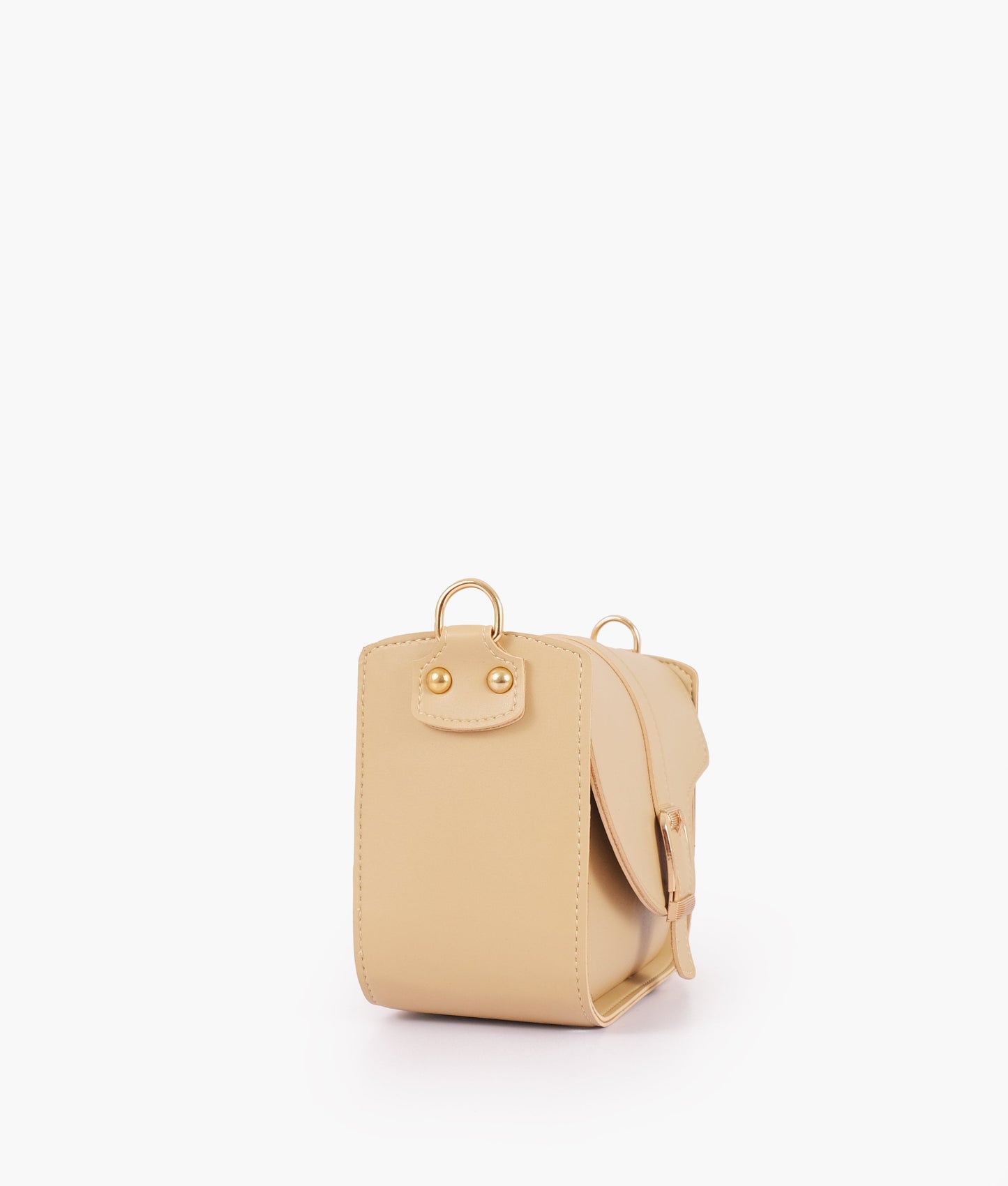 Bolsa com fivela de sela off-white